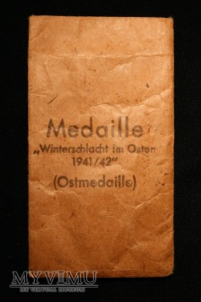 Medal za Kampanię Zimową na Wschodzie 41-42 z kop