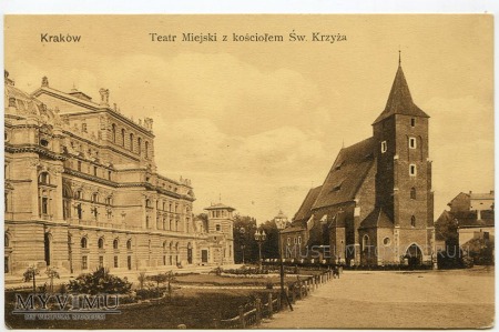 Kraków - Teatr Miejski im. Słowackiego - 1910-te
