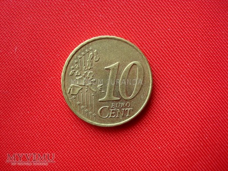10 euro centów - Holandia*
