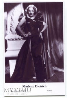 Marlene Dietrich Swiftsure Postcards 17/26