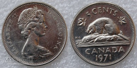 Kanada, 5 CENTS 1971