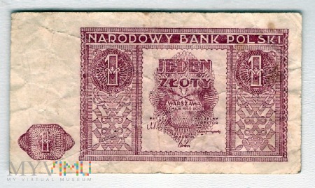 Duże zdjęcie 1 złoty 1946
