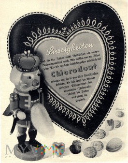 1938 Reklama pasty do zębów