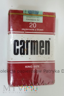 Papierosy CARMEN 1995 r. Kraków
