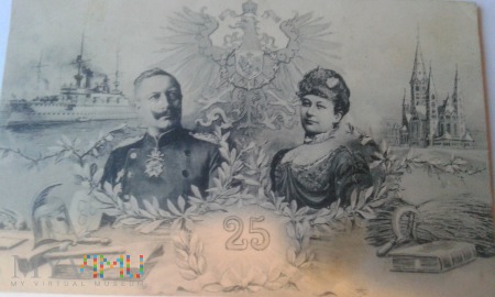 Wilhelm II z żoną