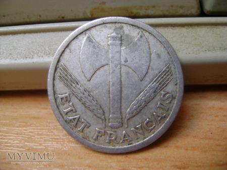 Duże zdjęcie 2 francs 1943