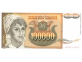 Jugosławia - 100 000 dinarów (1993)