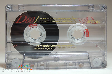 TDK D 60 kaseta magnetofonowa