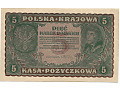 Polska - 5 marek 1919r UNC
