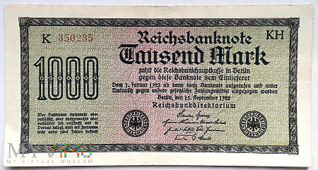 Niemcy 1000 marek 1922