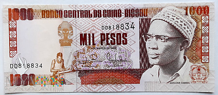 Gwinea Bissau 1000 pesos 1993