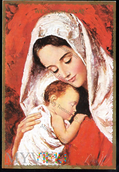 Duże zdjęcie Maria i Jezus - 1990