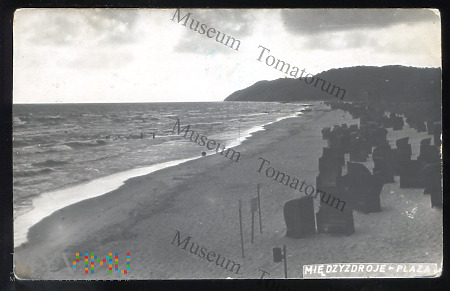 Międzyzdroje - Plaża - 1957