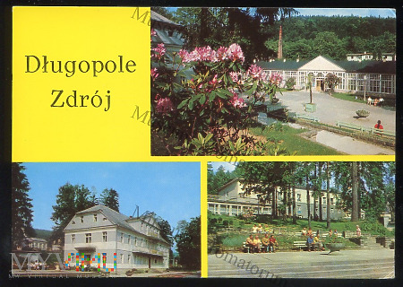 Długopole Zdrój - wielowidokowa - 1974
