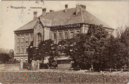 Wągrowiec - Wongrowitz Gymnasium 1915 rok