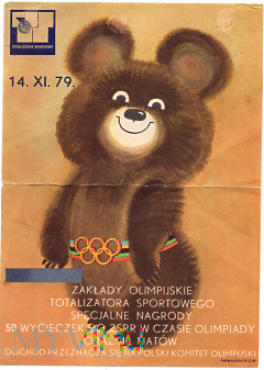 Totalizator Sportowy-Załady Olimpijskie.14.11.1979