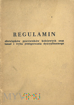 1958 - Regulamin obow. i postępowanie dyscyplin.