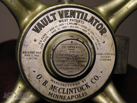 McClintock Vault Ventilator Plug-Medium