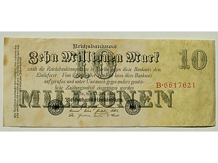 Duże zdjęcie Niemcy- 10 000 000 marek 1923