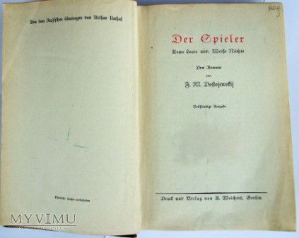 Der Spiler 1926 (Gracz)