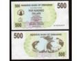Zimbabwe - P 43 - 500 Dollar - 2006