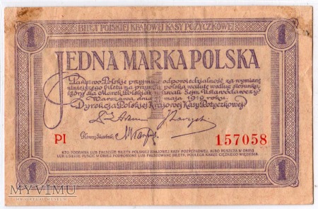 17.05.1919 - 1 Marka Polska