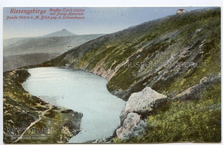 Duże zdjęcie Karkonosze - Gross Teich, Wielki Staw - lata 20-te