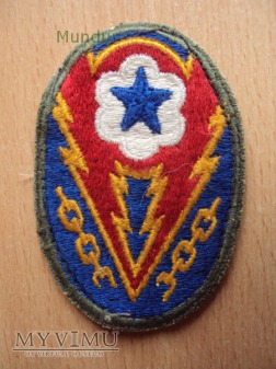 Duże zdjęcie US Army: emblemat ETO Advance Base