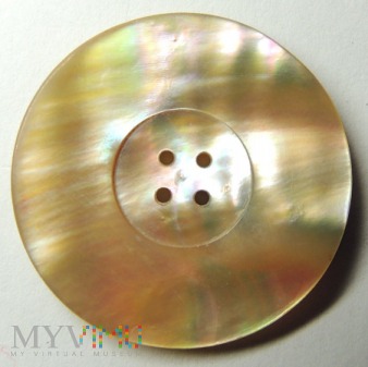 Guzik z masy perłowej, cywil 30 mm