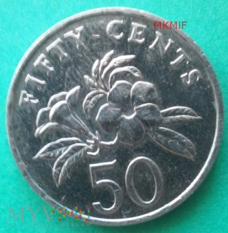 50 centów Singapur