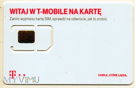 Karta SIM T-Mobile na kartę - wzór 01