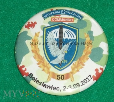 62 Kompania Specjalna Commando 50 lat