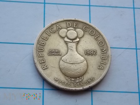 20 PESOS 1982 - KOLUMBIA