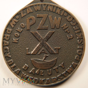 1974 - 129ł - X lat Koła Bałuty PZW