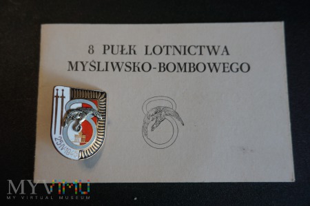 Duże zdjęcie Legitymacja do Pamiątkowej Odznaki 8 Pułku LMB