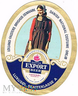 lalland-falsters danish export beer