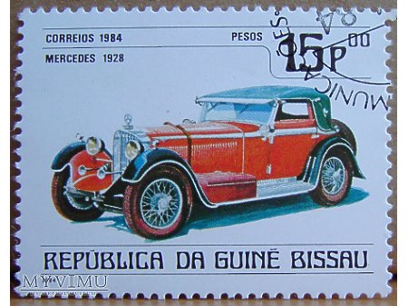 Mercedes 1928 znaczek