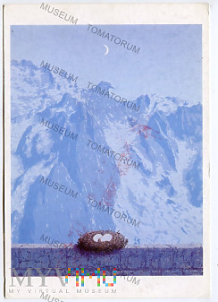 Magritte - Pocztówka artystyczna 1995