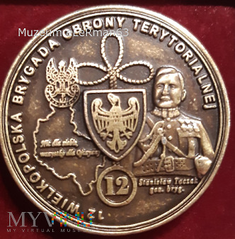 Coin. 12 Brygada Obrony Terytorialnej. Poznań.