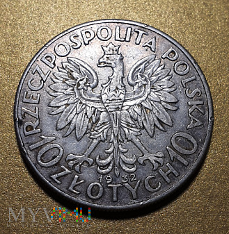 10 złotych Polonia 1932 BZM