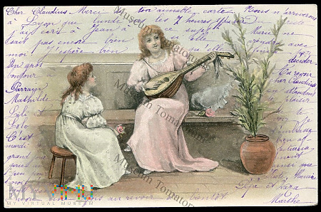 Pocztówka artystyczna 1905