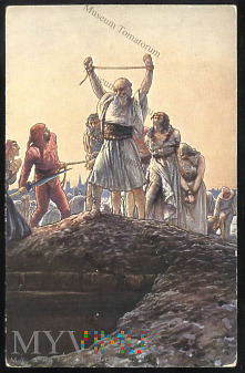 Męczennicy husyccy po przegranej bitwie pod Kutną