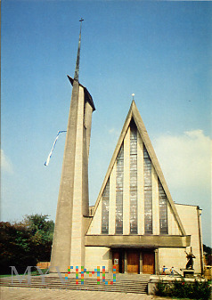Kościół zbudowany w latach 1957-1960