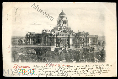 Brussels - Pałac Sprawiedliwości - 1900