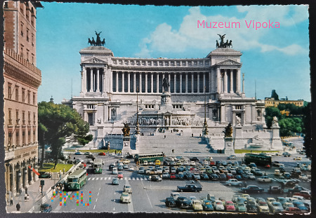 Rzym - Pomnik Wiktora Emanuela II z 1965