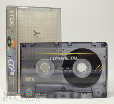 TDK CDing. Metal 74 kaseta magnetofonowa