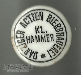 Danziger Actien Bierbrauerei KL. Hammer