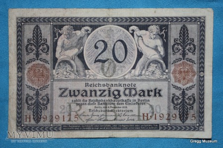 20 Mark 1915