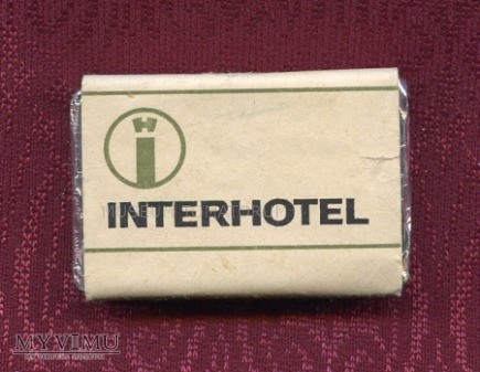 Mydełko podróżne - Interhotel - Episan - NRD DDR