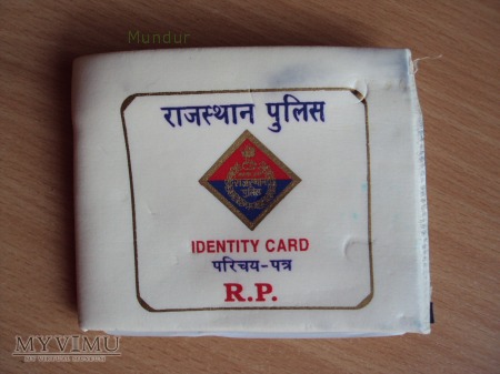 Indyjski portfel - Rajasthan Police